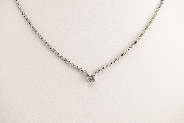 Diamond & Platinum Necklace