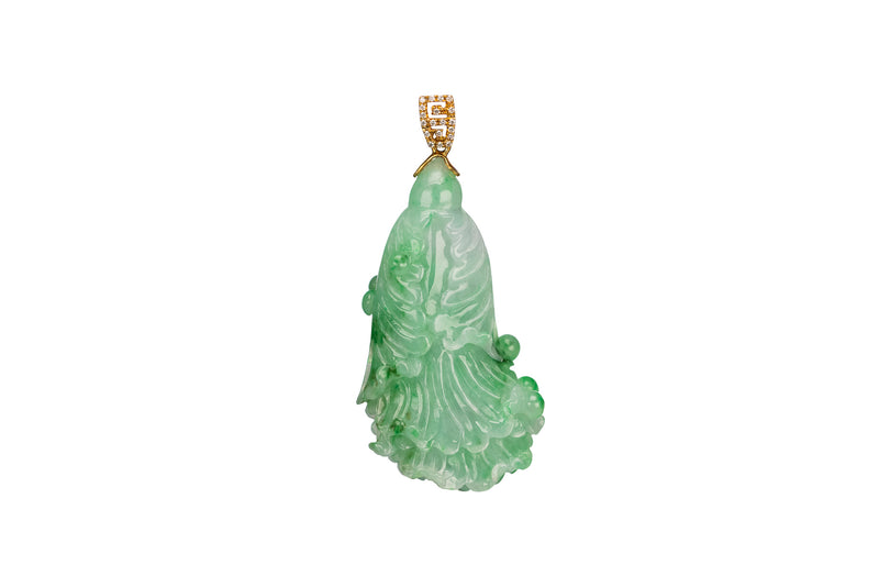Type A Cabbage Jade Pendant