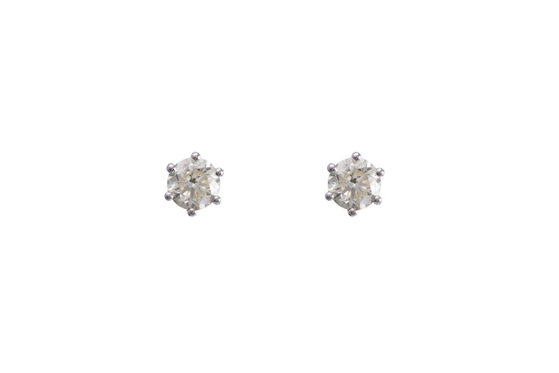 Detachable Jade & Diamond Pendant Earrings