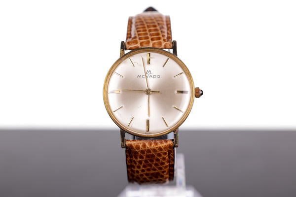 Vintage Swiss Watch Movado GP Gold Filled