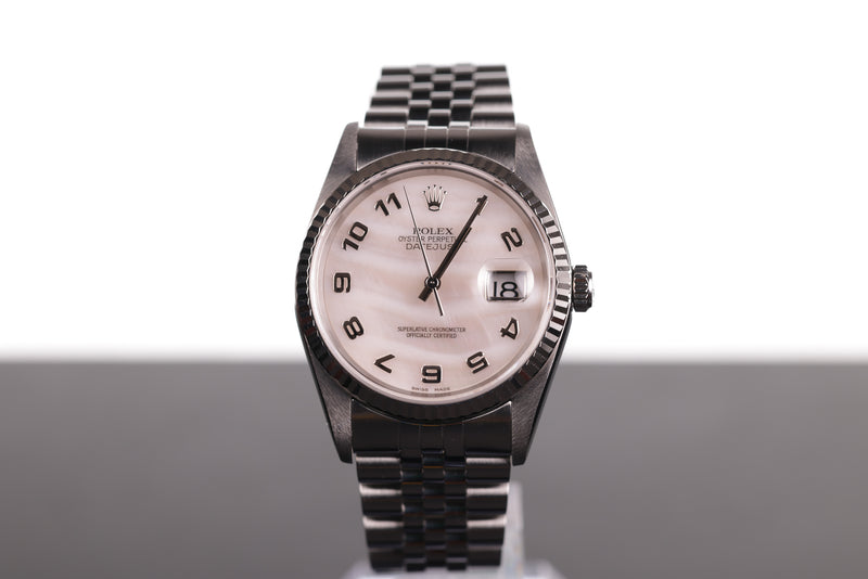 Rolex Datejust Mother of Pearl Roman Dial