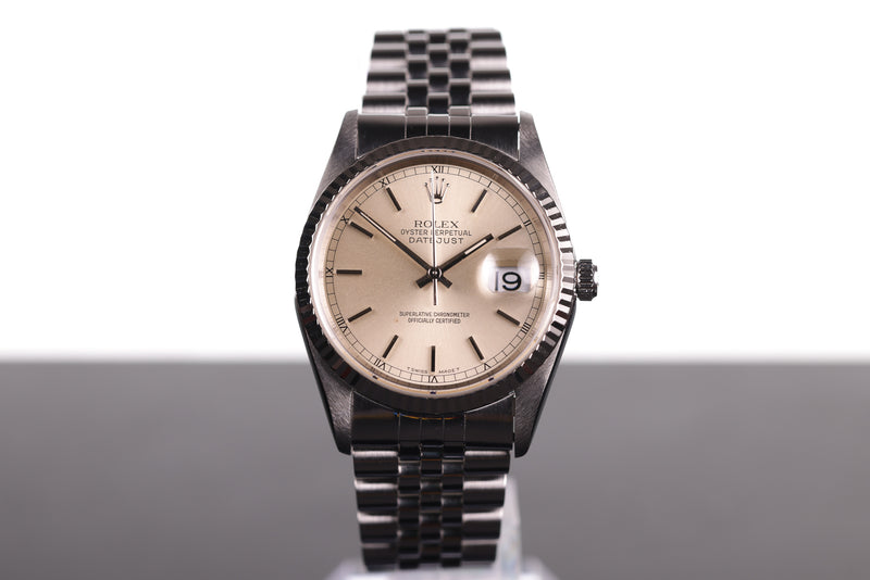 Rolex Oyster Perpetual Datejust 16234 without Pinhole
